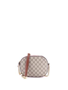 Gucci Chain Crossbody Bag Gg Coated #275513G94B